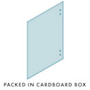 12mm Glass Master Hinge 600W x 1200H