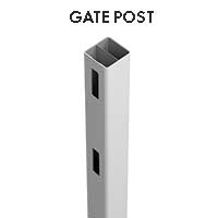 Hamptons 3 Rail  GATE POST 2050mmL