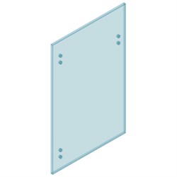 8mm Glass GATE 1000W x 1200H