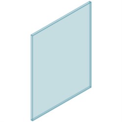 12mm Glass Frameless 850W x 1200H