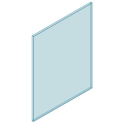 12mm Glass Frameless 1050W x 1200H