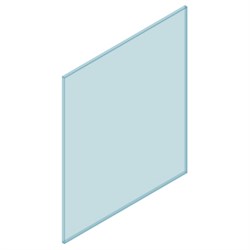 12mm Glass Frameless 1200W x 1200H