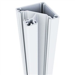 Aus 50mm  1400mm  90 POST  WHITE