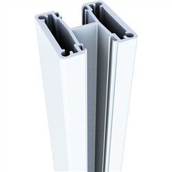 Aus 50mm LUXE 1400mm 2W POST  WHITE