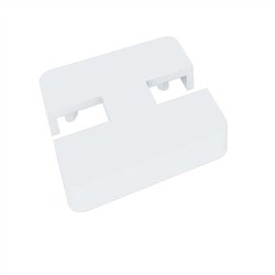 OFFSET  2 Way Post Cap  WHITE