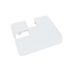 OFFSET  90 Deg Post Cap  WHITE