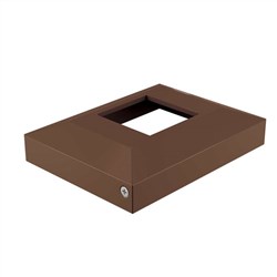 2 PC DOMICAL COVER 65mm post  TERRAIN