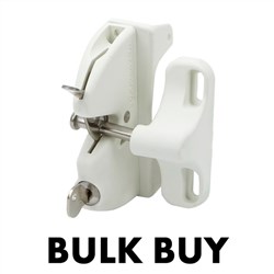 BULK BUY Lokk Latch Latch Only WHITE