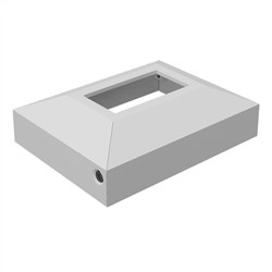 BARR  2 Part Domical Cover  WHITE