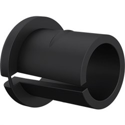 Split Nylon Grommet  Black