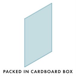 12mm CHANNEL Glass 1000W x 1350H