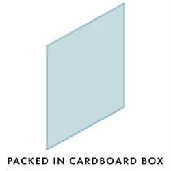 12mm CHANNEL Glass 1300W x 1350H