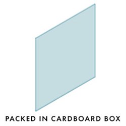 12mm CHANNEL Glass 1500W x 1350H