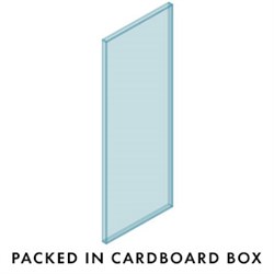 12mm Glass Frameless 450W x 1200H