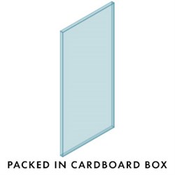 12mm Glass Frameless 550W x 1200H