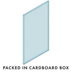 12mm Glass Frameless 650W x 1200H