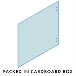 12mm Glass Master Hinge 1500W x 1200H