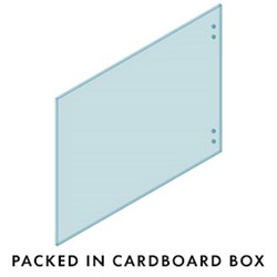 12mm Glass Master Hinge 1800W x 1200H