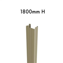 CBONDCHANNEL POST 1800mmH PAPERBARK