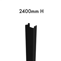 CBOND  CHANNEL POST 2400mmH BLACK