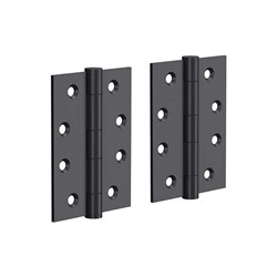 CBOND BUTT HINGE PAIR  BLACK