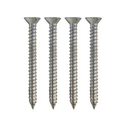 100mm COUNTER SUNK SCREW  4 PACK