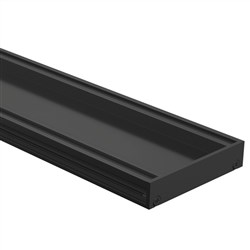 Dlab W10mm TILE INSERT1200Lx20mmHBLK