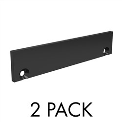 drainlab END PLATE 20mmH  BLACK  2PK
