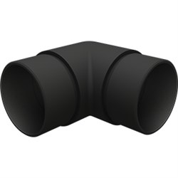 Euro  50mm  90 Deg JOINER  BLACK