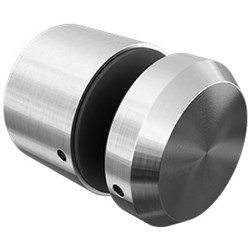 GLASS STANDOFF  38x25mm  SATIN