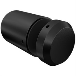 GLASS STANDOFF  38x45mm  BLACK