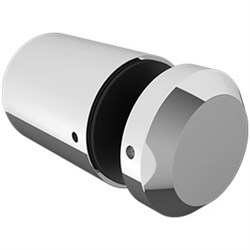 GLASS STANDOFF  38x45mm  POLISH