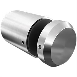 GLASS STANDOFF  38x45mm  SATIN