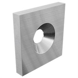 STANDOFF  40x40mm CAP  SATIN