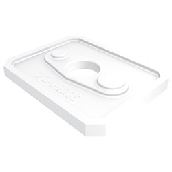 MADRID DELUXE  Top Fix PACKER   WHITE