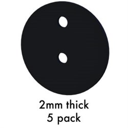 NORSK  2mm packer  Black  5pk