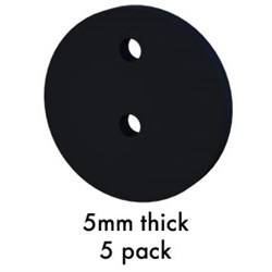 NORSK  5mm packer  Black  5pk