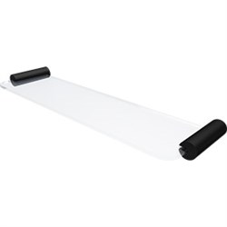 PILLAR Glass Shelf BLACK