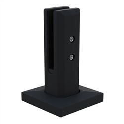 POLYSTAINLESS Base Plated Spigot BLACK