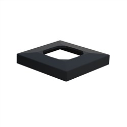 POLYSTAINLESS  Domical Cover  BLACK