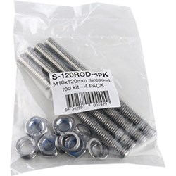 M10x120mm ROD  4 Pack