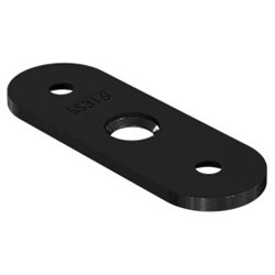 Saddle only suits flat rail  BLACK