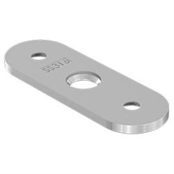 Saddle only suits flat rail  SATIN