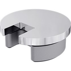 SLOT50  1 Way Notched Post Cap  POLISH