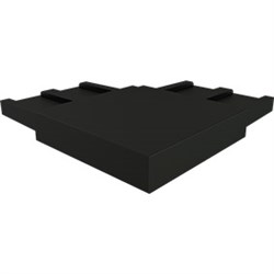 SOLO 50x10mm 90 Degree Joiner  BLACK