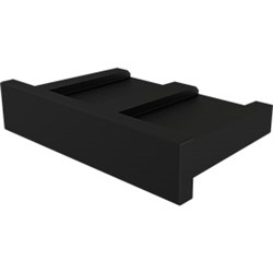 SOLO 50x10mm End Cap  BLACK