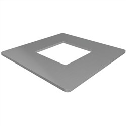 SQ 50x50 DRESS RING 110x100mm SATIN