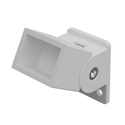 Six Star Bracket  SWIVEL VERT  WHITE