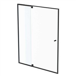 TrilogyINLINE ADJ DOOR1950Hx1500W BLK