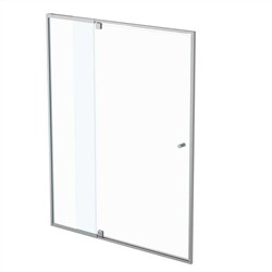 TrilogyINLINE ADJ DOOR1950Hx1500W SILV
